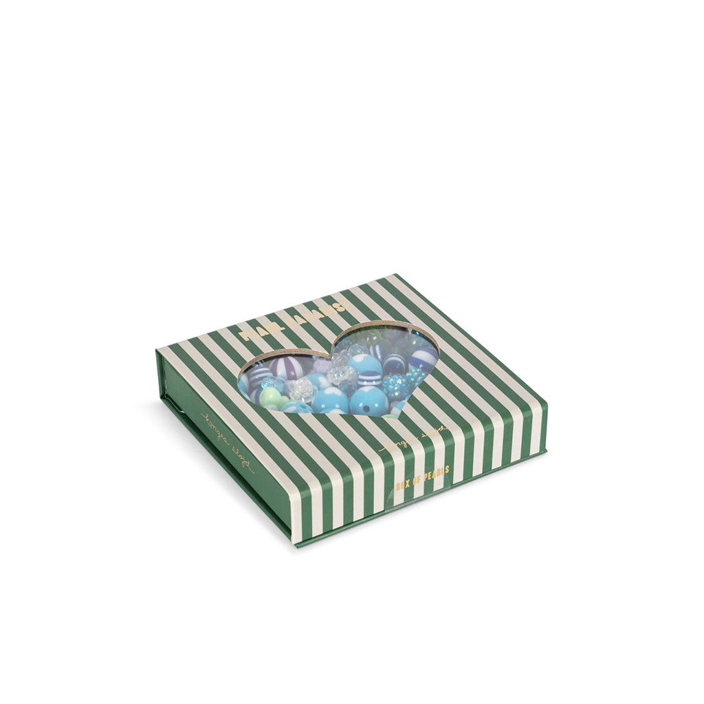 Konges Sløjd Perleæske, Box of pearls - Blue