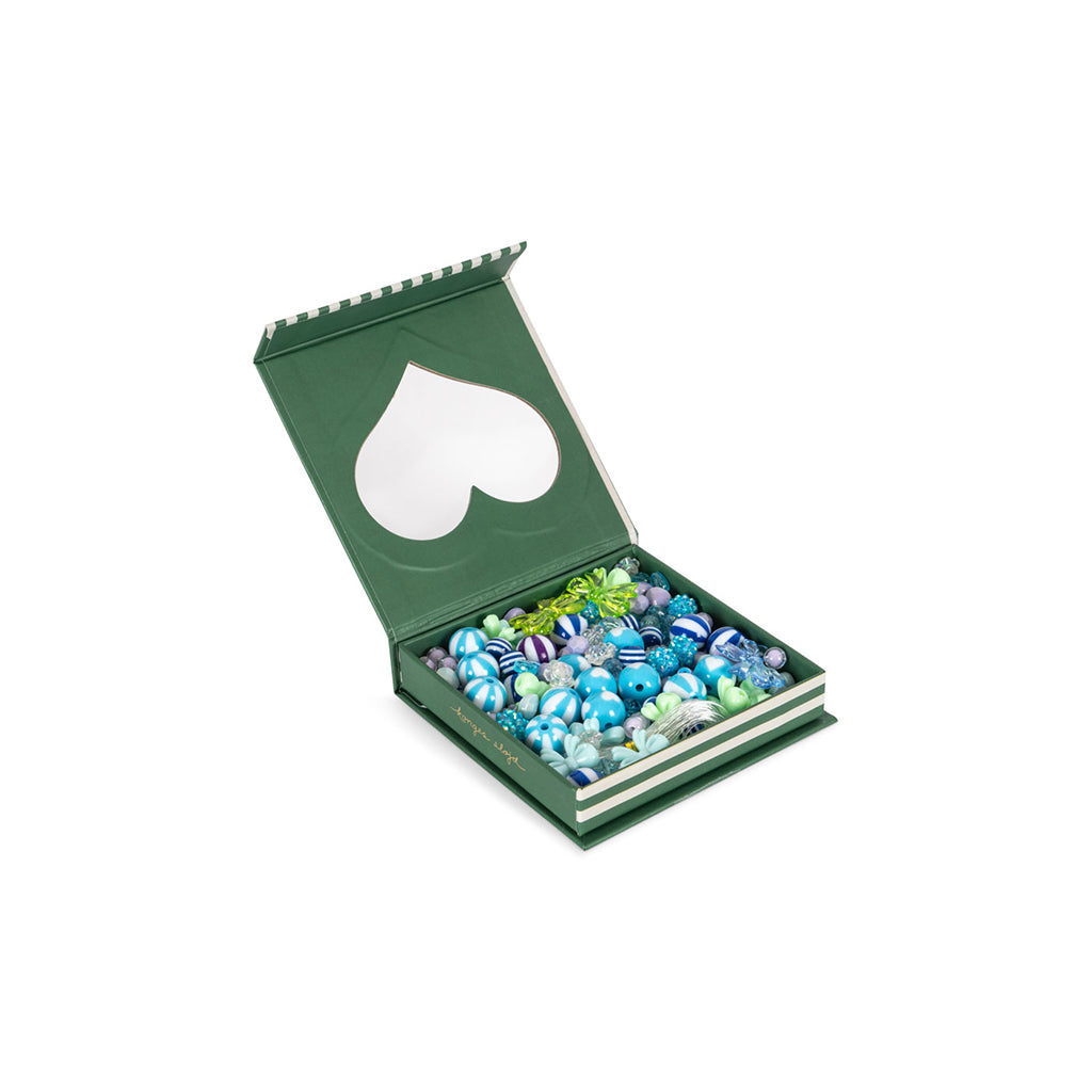 Konges Sløjd Perleæske, Box of pearls - Blue