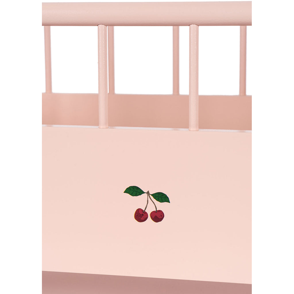 Konges Sløjd dukkeseng i træ, Pink