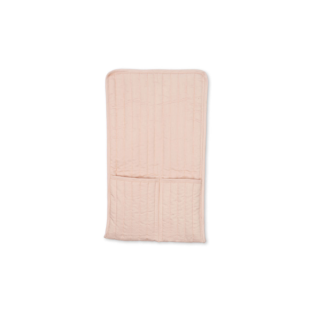 Konges Sløjd dukketilbehør, ble, tæppe og hagesmæk - Cameo rose