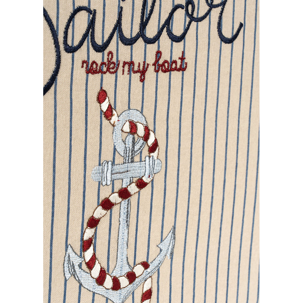 Konges Sløjd, stof opbevaringsæske, stor - Sailor