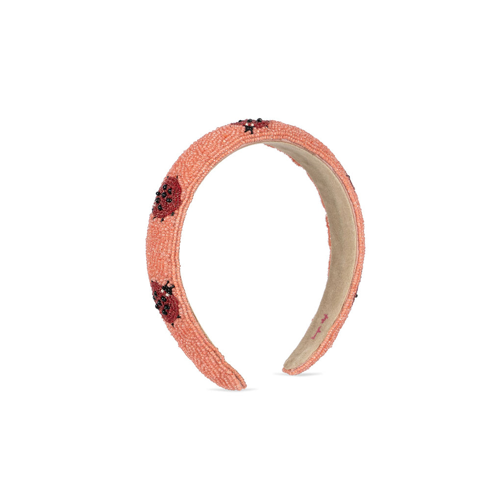 Konges Sløjd hårbøjle med perler, Ladybug