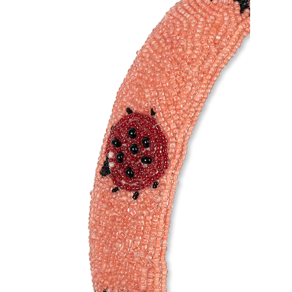 Konges Sløjd hårbøjle med perler, Ladybug