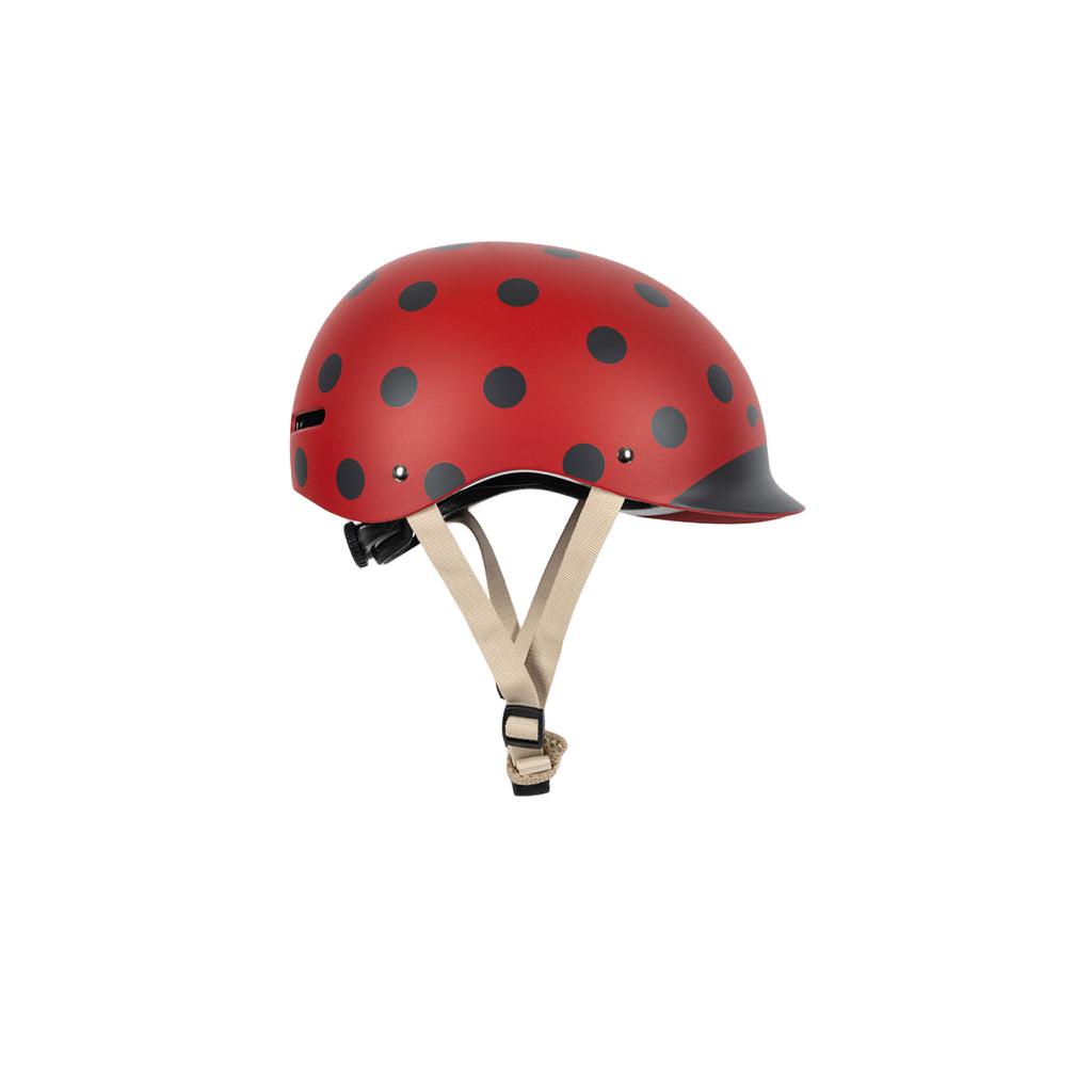 Konges Sløjd cykelhjelm, Ladybug- Str. 2-4 eller 4-8 år