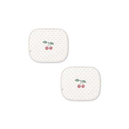 Konges Sløjd, Car sunshade, solskærm til bilruder, 2-pak - Navy dots