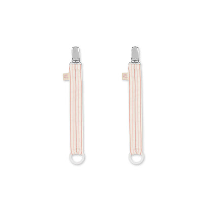 Konges Sløjd suttekæde, økologisk - Stripe Petite Rose