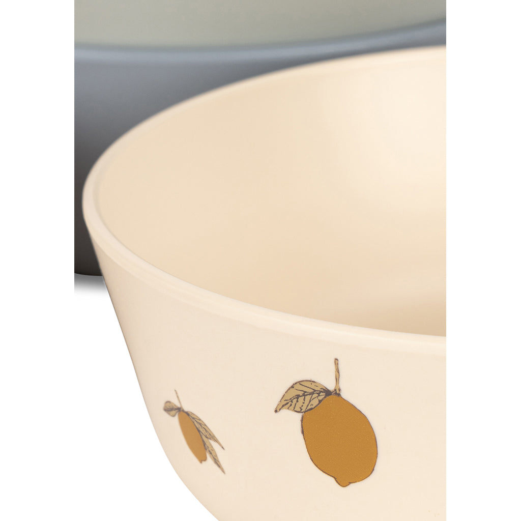 Konges Sløjd skåle, 5-pak - Lemon mix