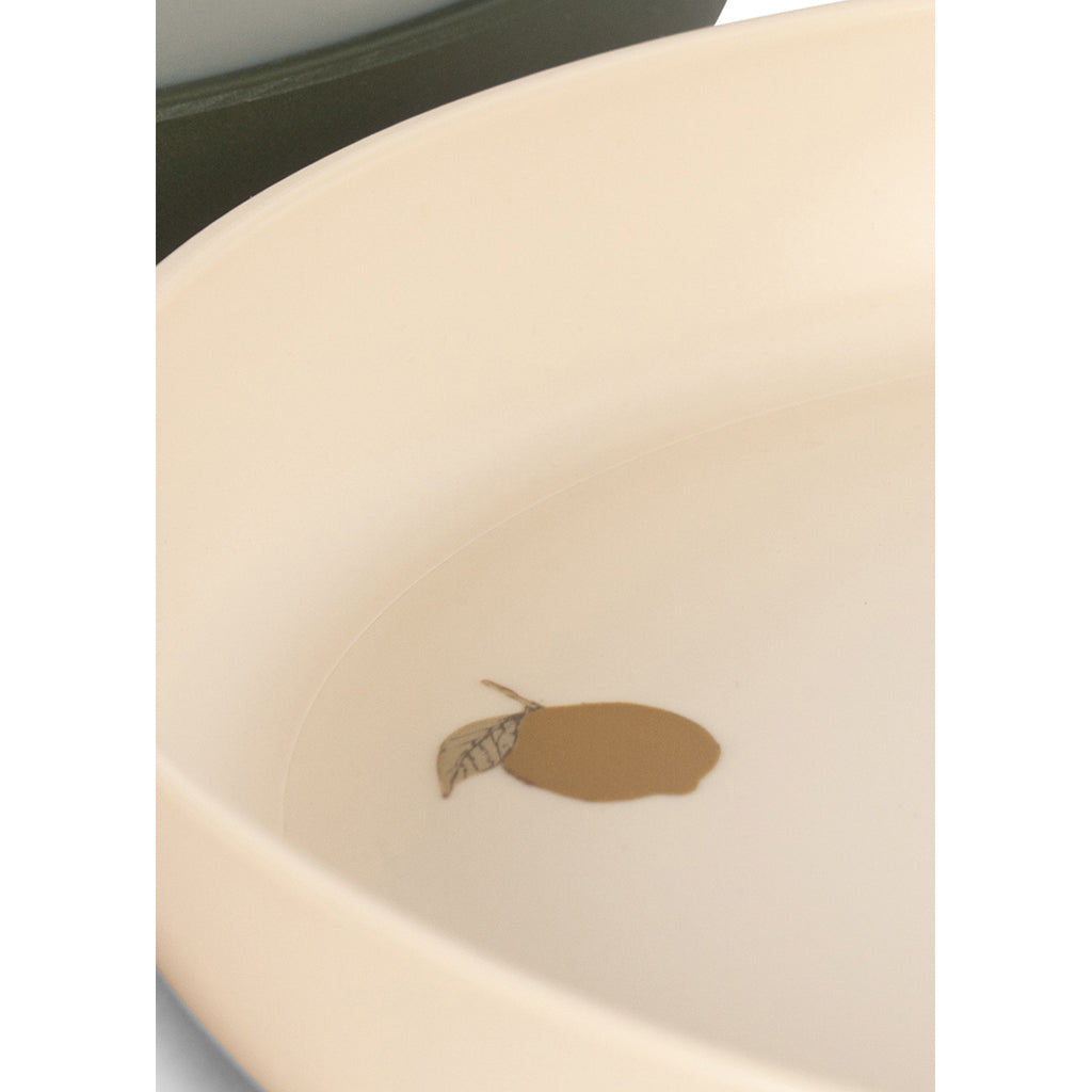 Konges Sløjd Tallerkener, 5-pak - Lemon mix