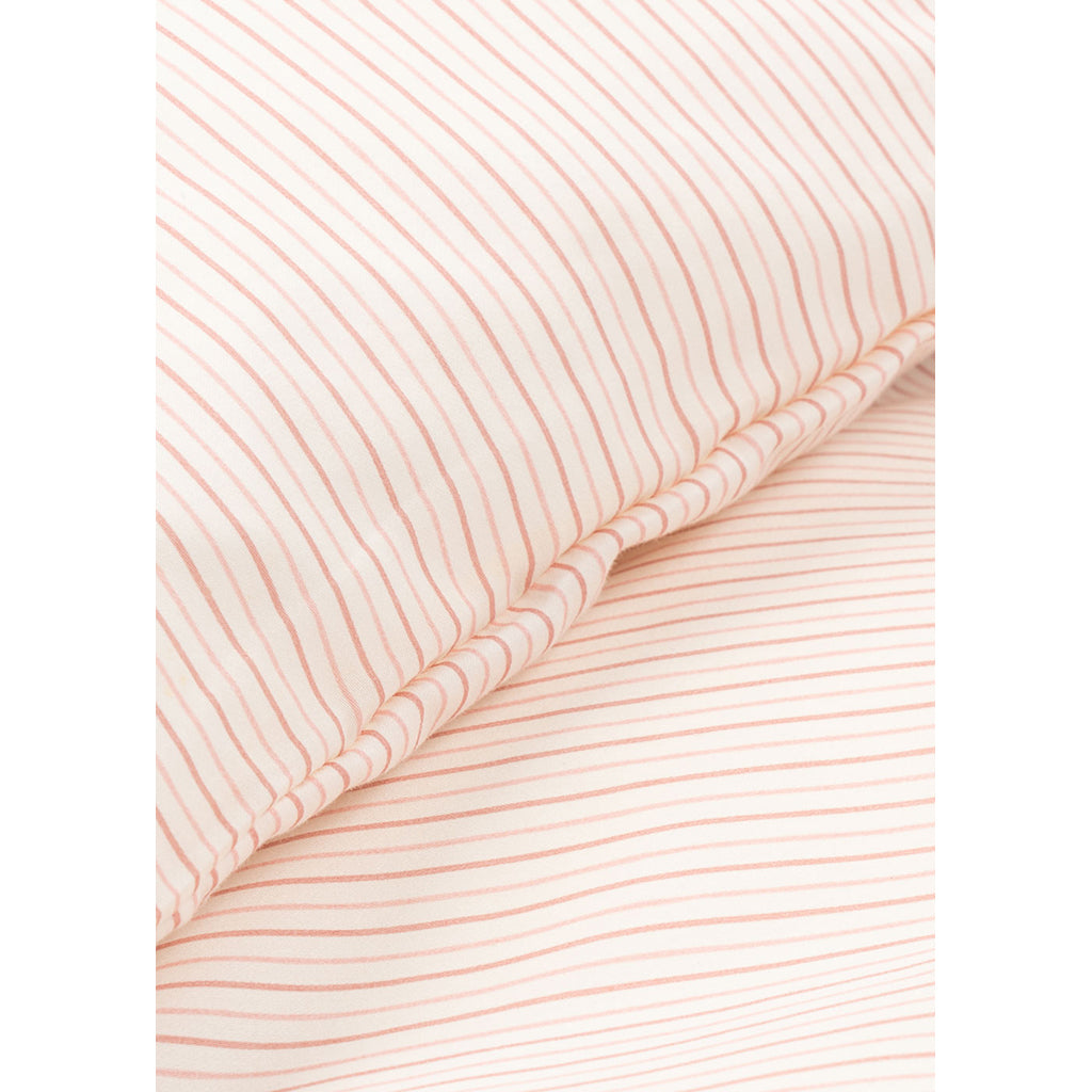 Konges Sløjd babysengetøj, økologisk GOTS - Stripe Petite Rose