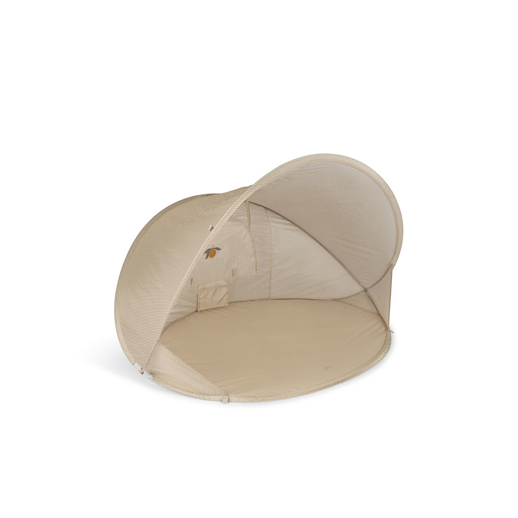 Konges Sløjd, beach shelter, pop-op strandtelt, UV 50+ - Tea stripe