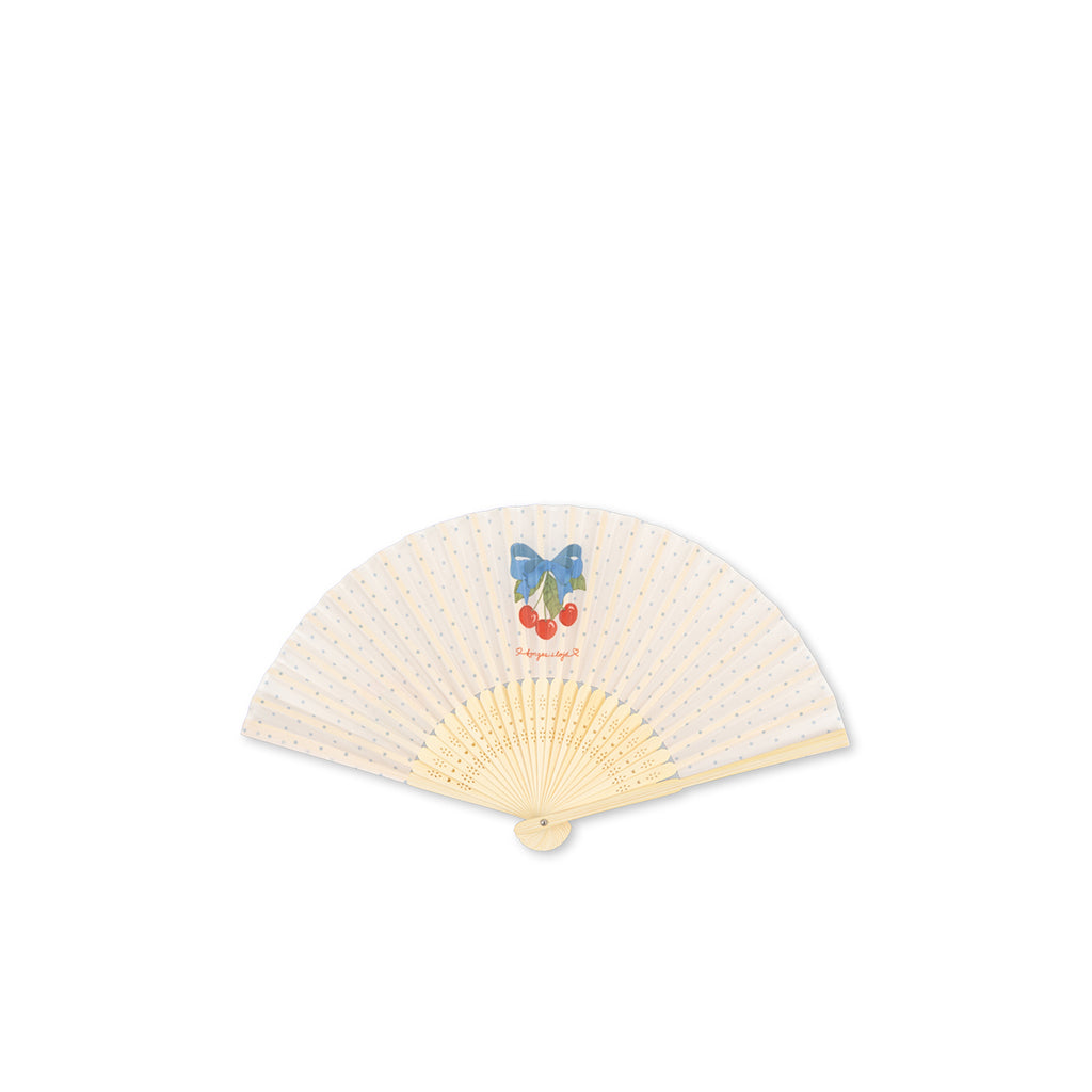 Konges Sløjd vifte i bambus, Mix -  2 varianter