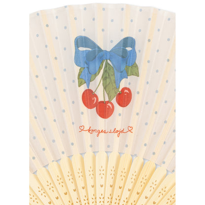 Konges Sløjd vifte i bambus, Mix -  2 varianter