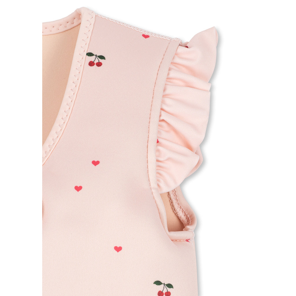 Konges Sløjd Avery svømmevest, Cherry Coeur rose