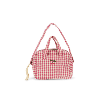 Konges Sløjd dukketilbehør, Pusletaske - Bubblegum check