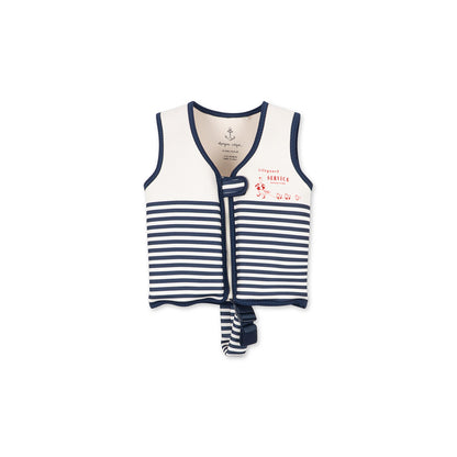 Konges Sløjd Ellis svømmevest, Marin stripe