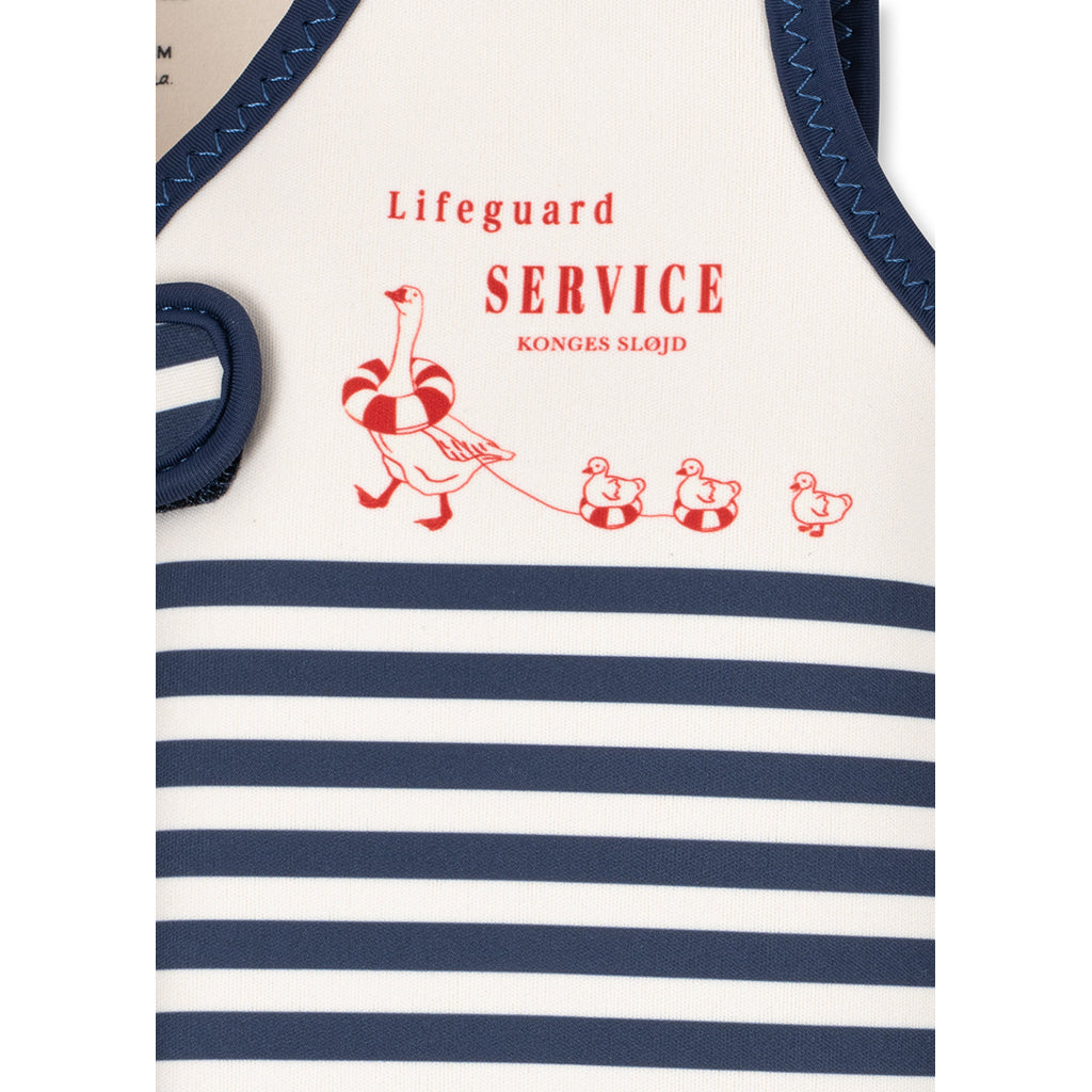 Konges Sløjd Ellis svømmevest, Marin stripe
