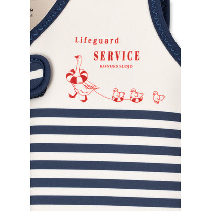 Konges Sløjd Ellis svømmevest, Marin stripe