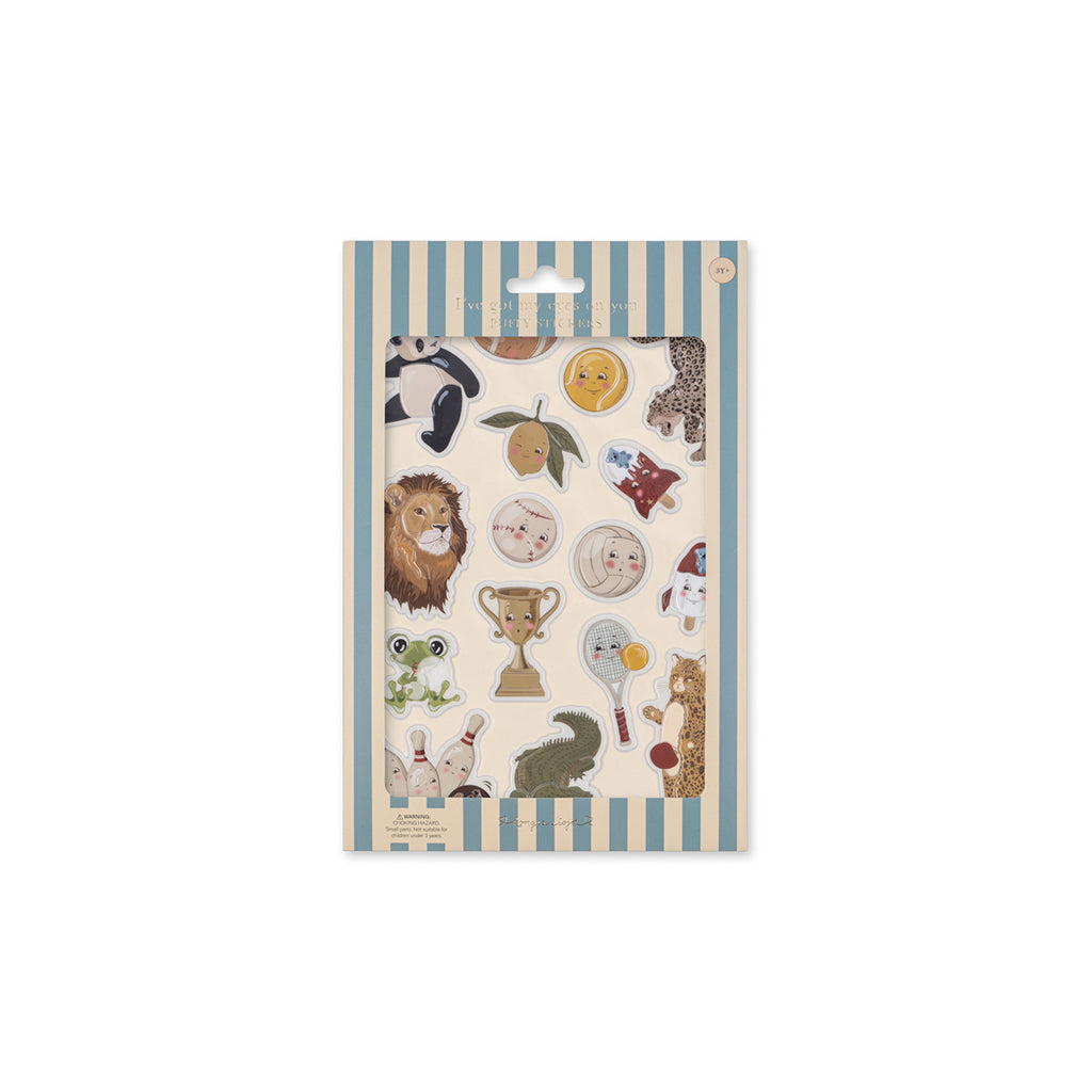 Konges Sløjd klistermærker, puffy - Dyr