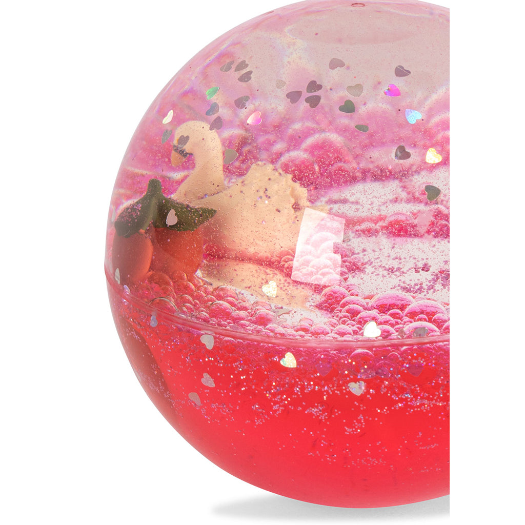 Konges Sløjd bold, glitter water ball - Cherry