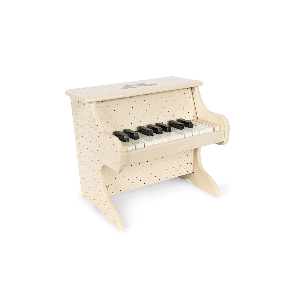 Konges Sløjd piano, klaver i træ - Teddy bear
