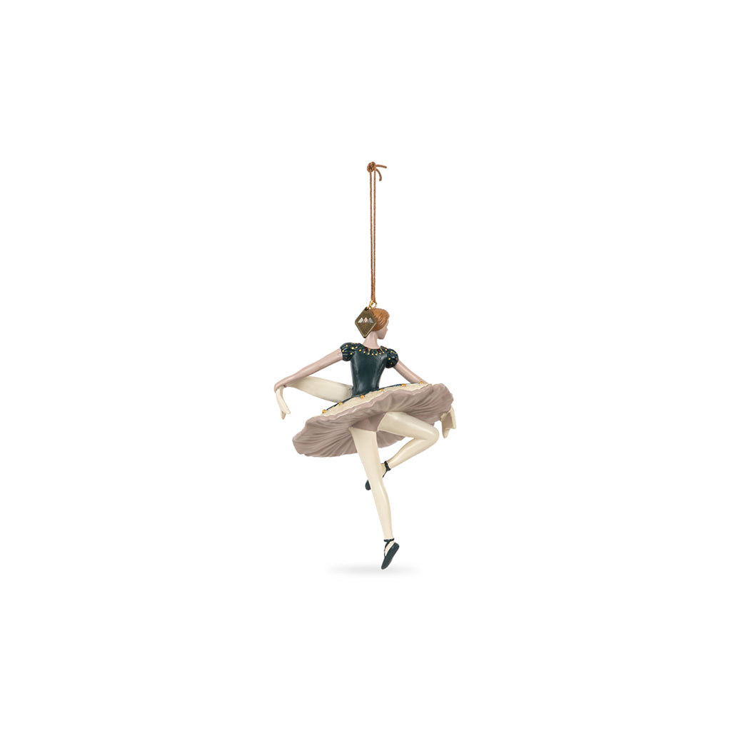 Konges Sløjd julepynt, ornament 2026 - Christmas harlekin ballerina