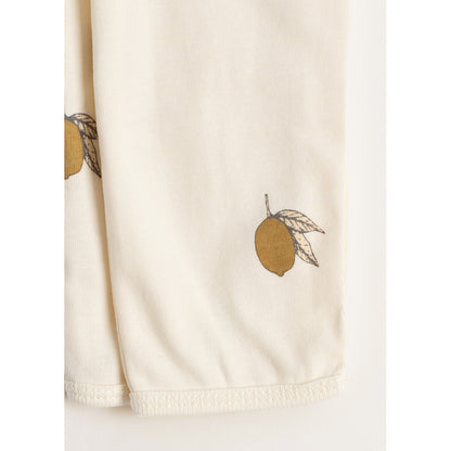 Konges Sløjd Newborn Onesie bodystocking, Lemon - str. 0-6 mdr.