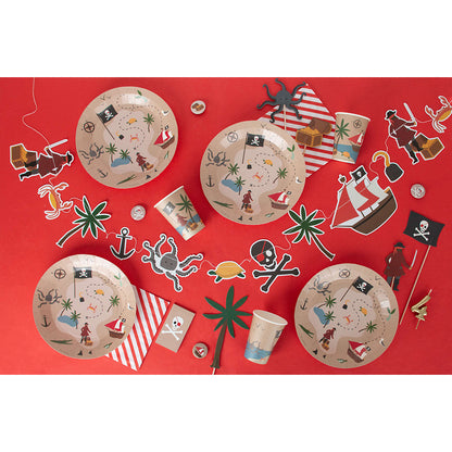 My Litte Day papkrus, 8 stk. - Pirat