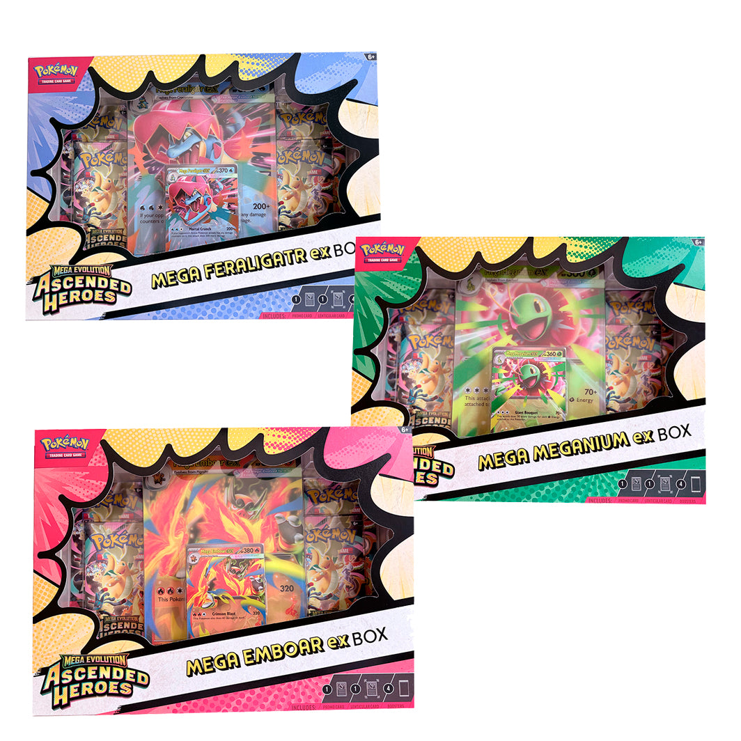 Pokémon Mega Evolution ME02.5: Ascendend heroes ex box - ass. variant