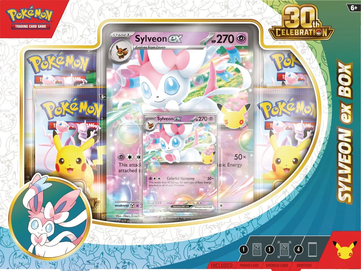 Pokémon - Sylveon ex 30th Celebration - ex Box
