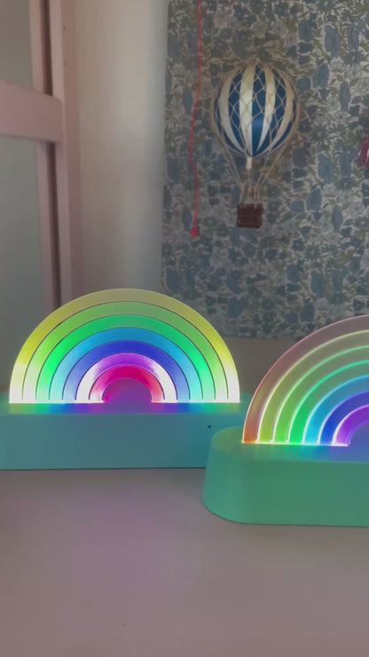 Lalarma Dancing Rainbow Lamp, Mint
