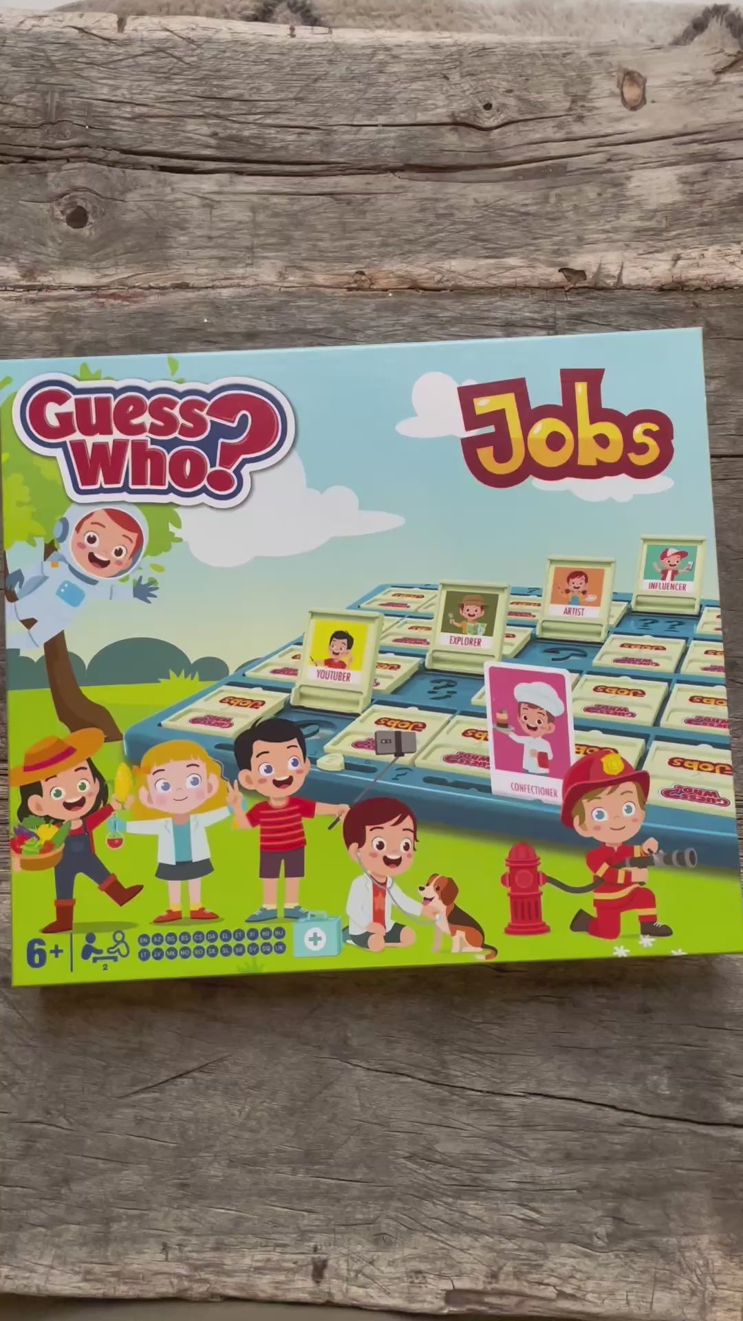 Guess Who spil, Jobs Hvem er hvem 