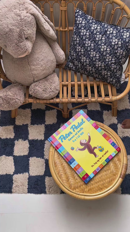 Peter Pedal lærer at tælle fra 1 til 100