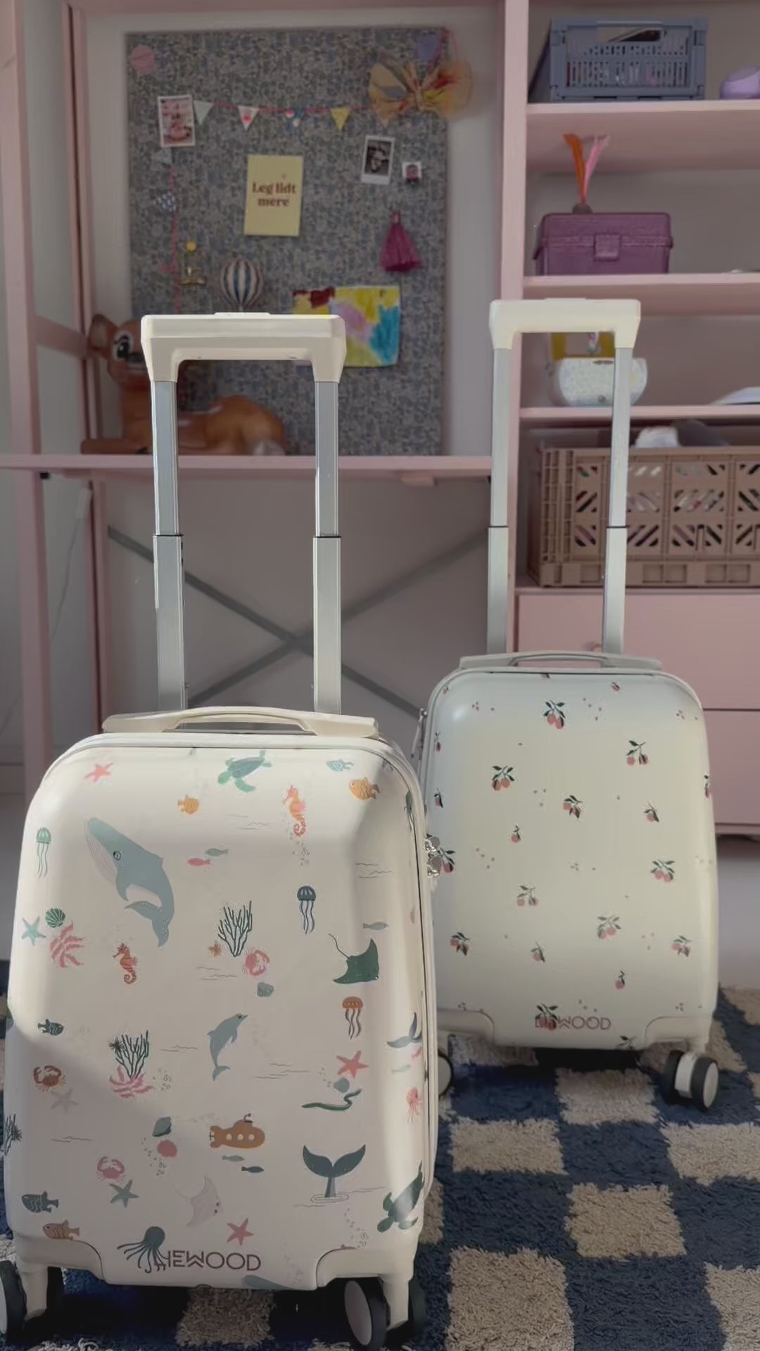 Liewood Norelle Hardcase Kuffert, Peach/ Sea shell