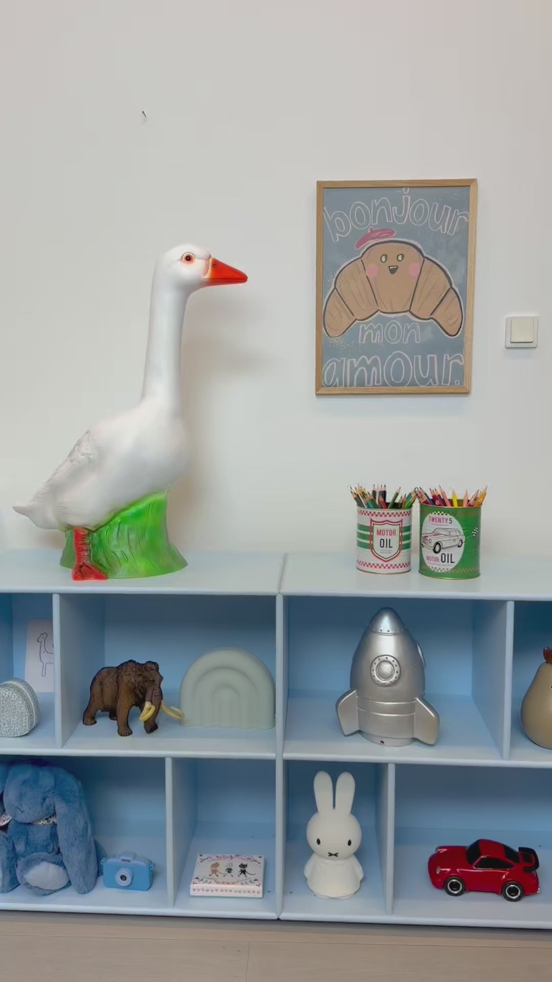 Gåselampe til børneværelset