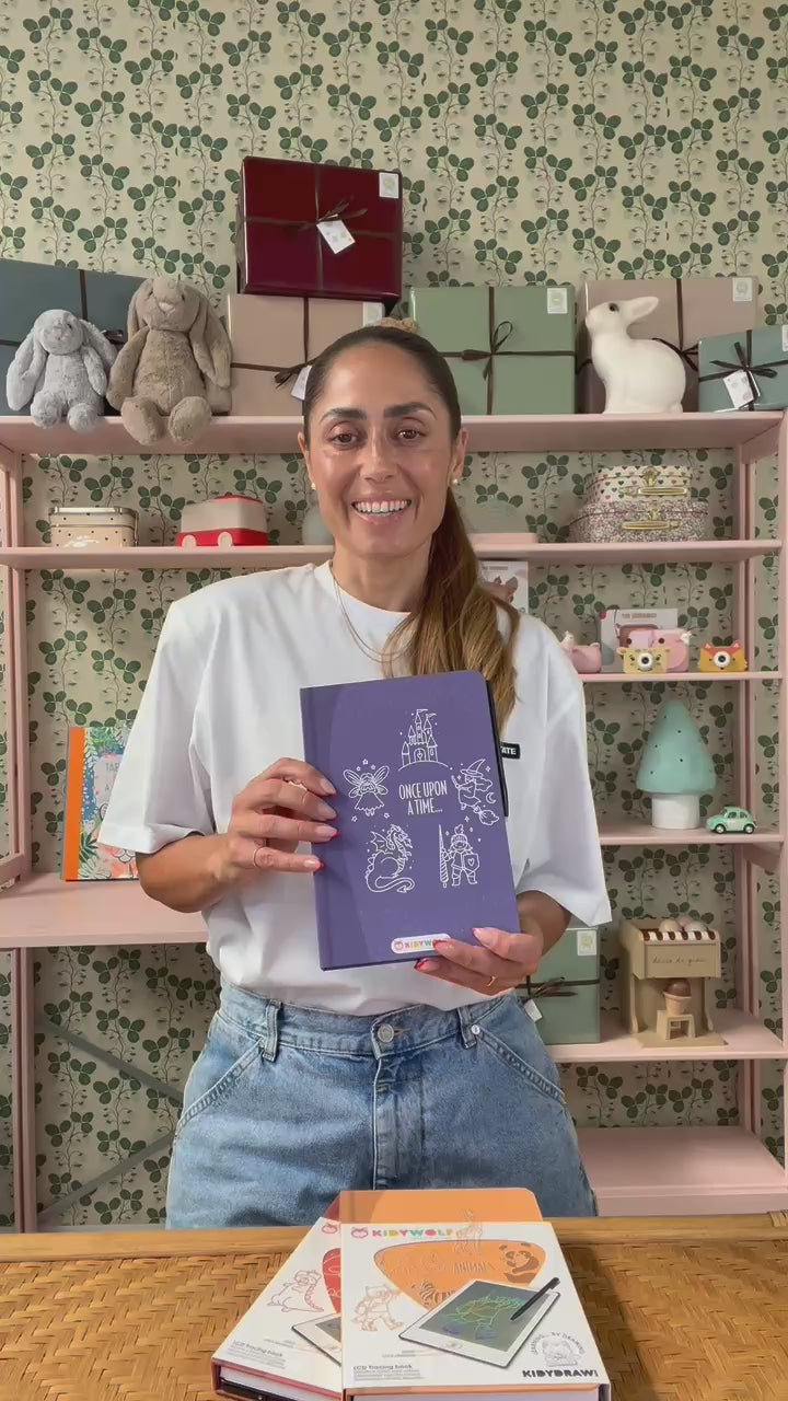 KidyDraw mini tegnetavle, Once upon af time