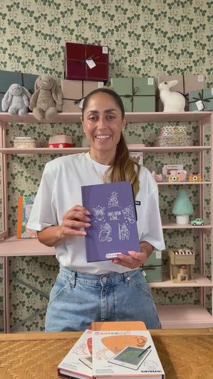 KidyDraw mini tegnetavle, Once upon af time