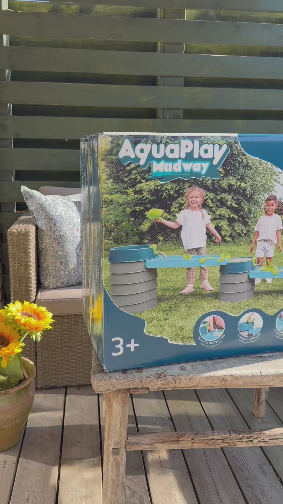 AquaPlay vand- og mudderbane, Stream