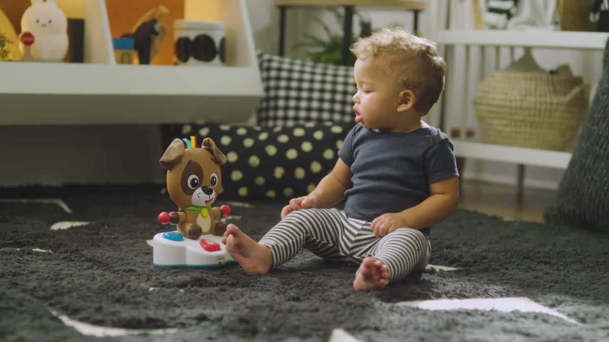 Baby Einstein Drum & Learn Dean – Musikalisches Lernspielzeug Ab 6 Monaten, 4 Sprachen, 50+ Klänge Baby Einstein Drum & Learn Dean – Musikalisches Lernspielzeug Ab 6 Monaten, 4 Sprachen, 50+ Klänge