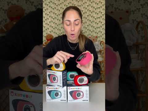 Kidycam børnekamera, 32 GB, vandtæt - Blue