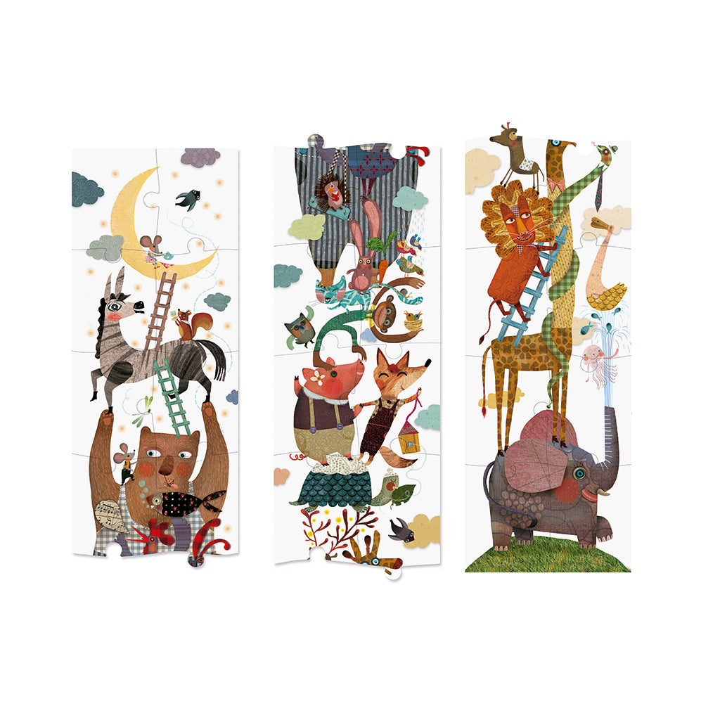 Londji puslespil, Up to the moon - 24 brikker