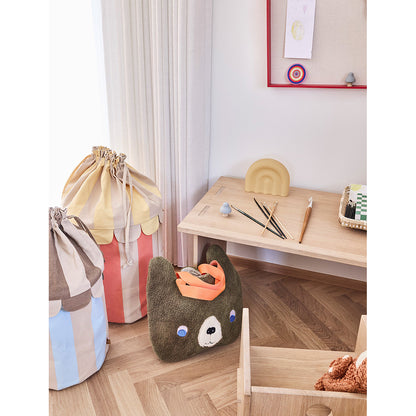 OYOY Saga Kurvesæt, sæt m. 2 str. Ice blue/red