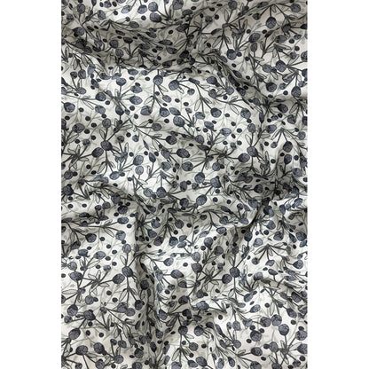 Sebra Juniorsengetøj, økologisk -  Blue Olive