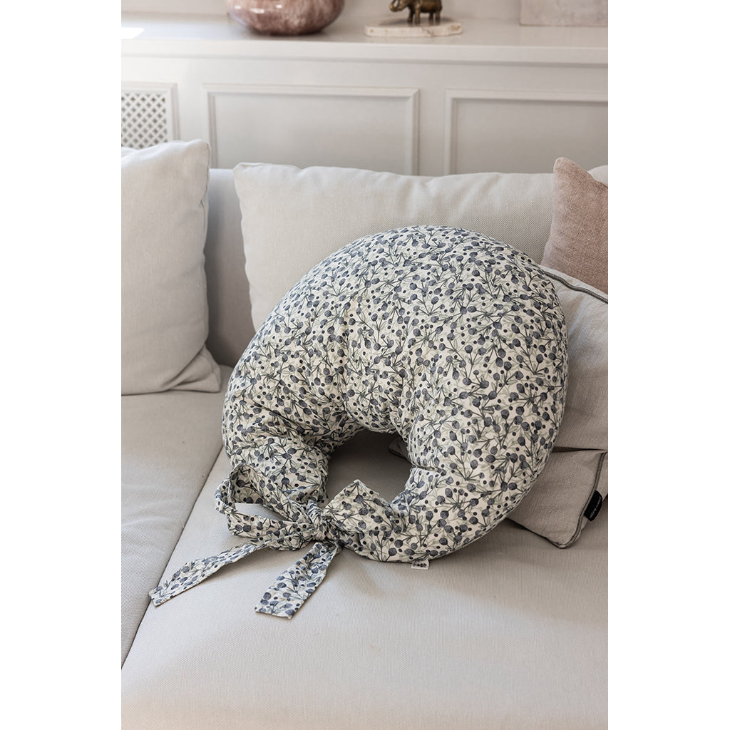 Sebra Ammepude, økologisk bomuld - Blue olive