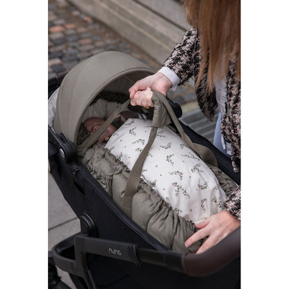 Sebra Kaleche til 3-i-1 Babynest, Dark olive