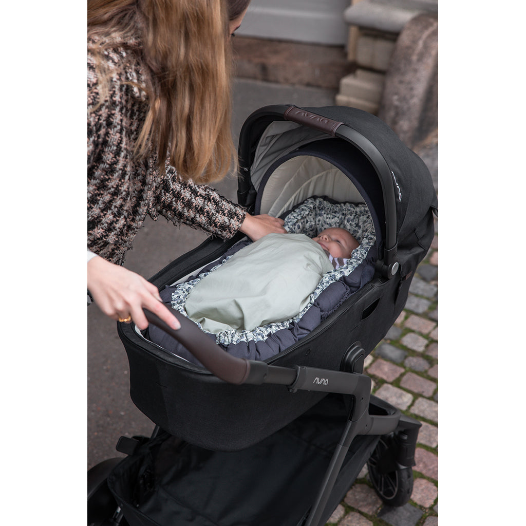 Sebra Kaleche til 3-i-1 Babynest, Blue olive