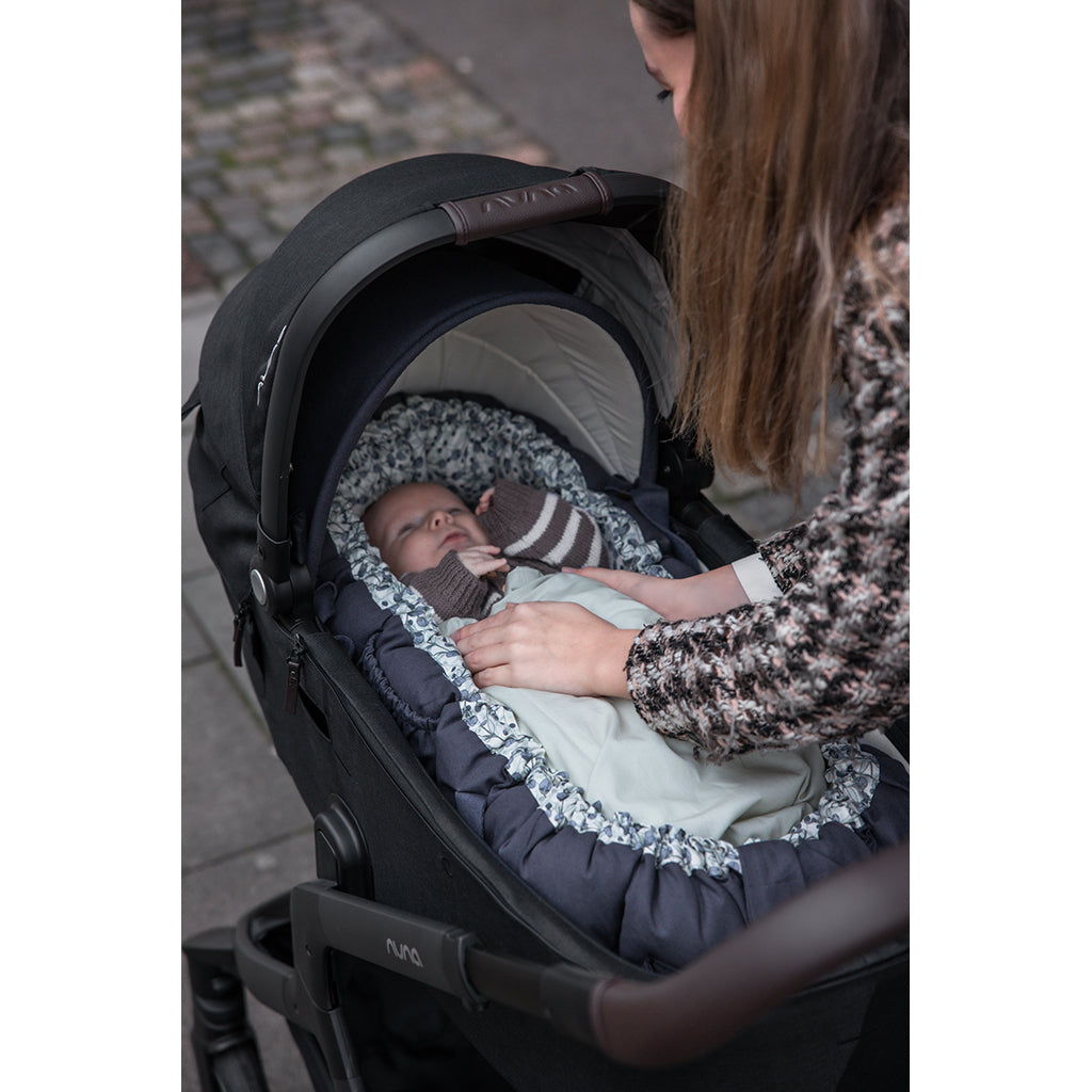 Sebra Kaleche til 3-i-1 Babynest, Blue olive