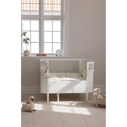 Sebra sengelomme, stof - måne