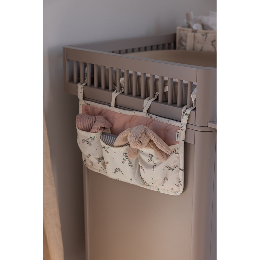 Sebra organizer m 3 lommer, OCS - Powder blossom