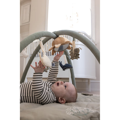 Sebra aktivitetslegetæppe, stof - Woodland