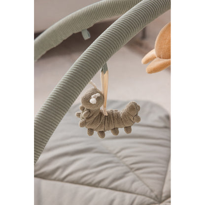 Sebra aktivitetslegetæppe, stof - Woodland